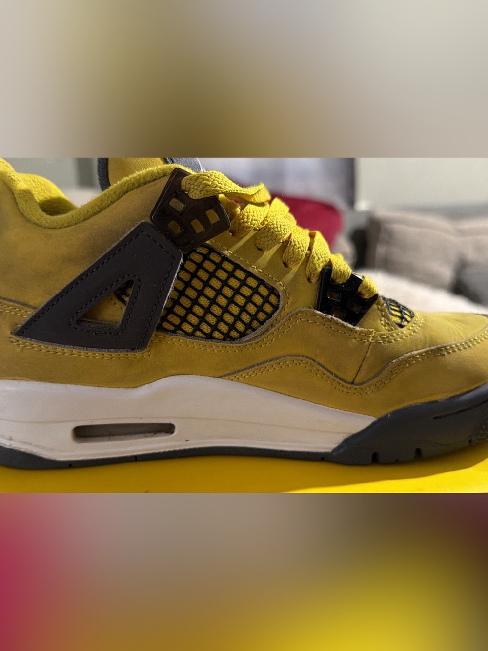 Kids Air Jordan 4 Retros size 4